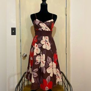 Derek Heart A-line floral sundress